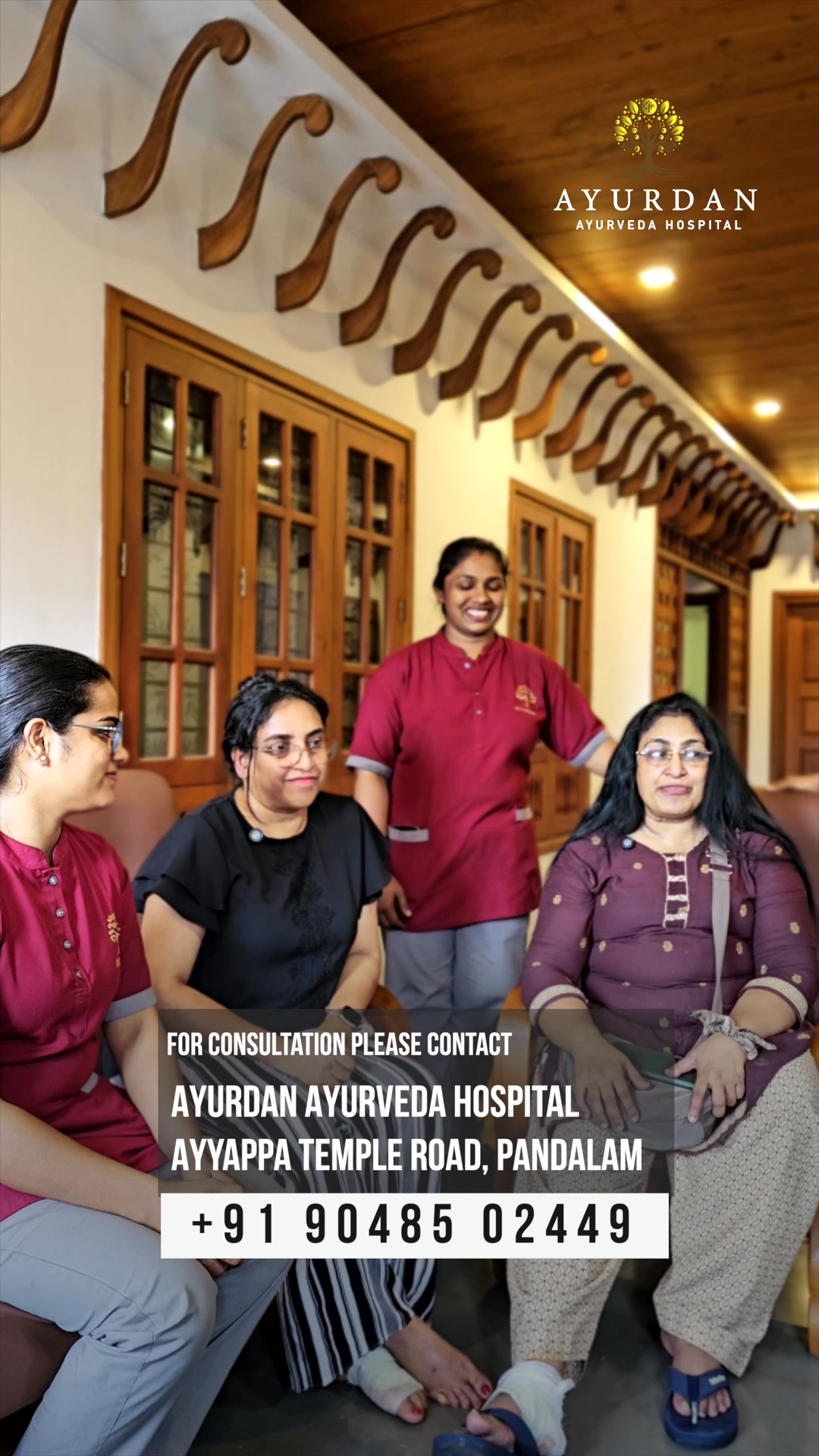 Ayurdan Ayurveda Hospital Facebook ad: UAE & USAയിൽ നിന്ന് വന്ന സഹോദരിമാരുടെ അനുഭവം