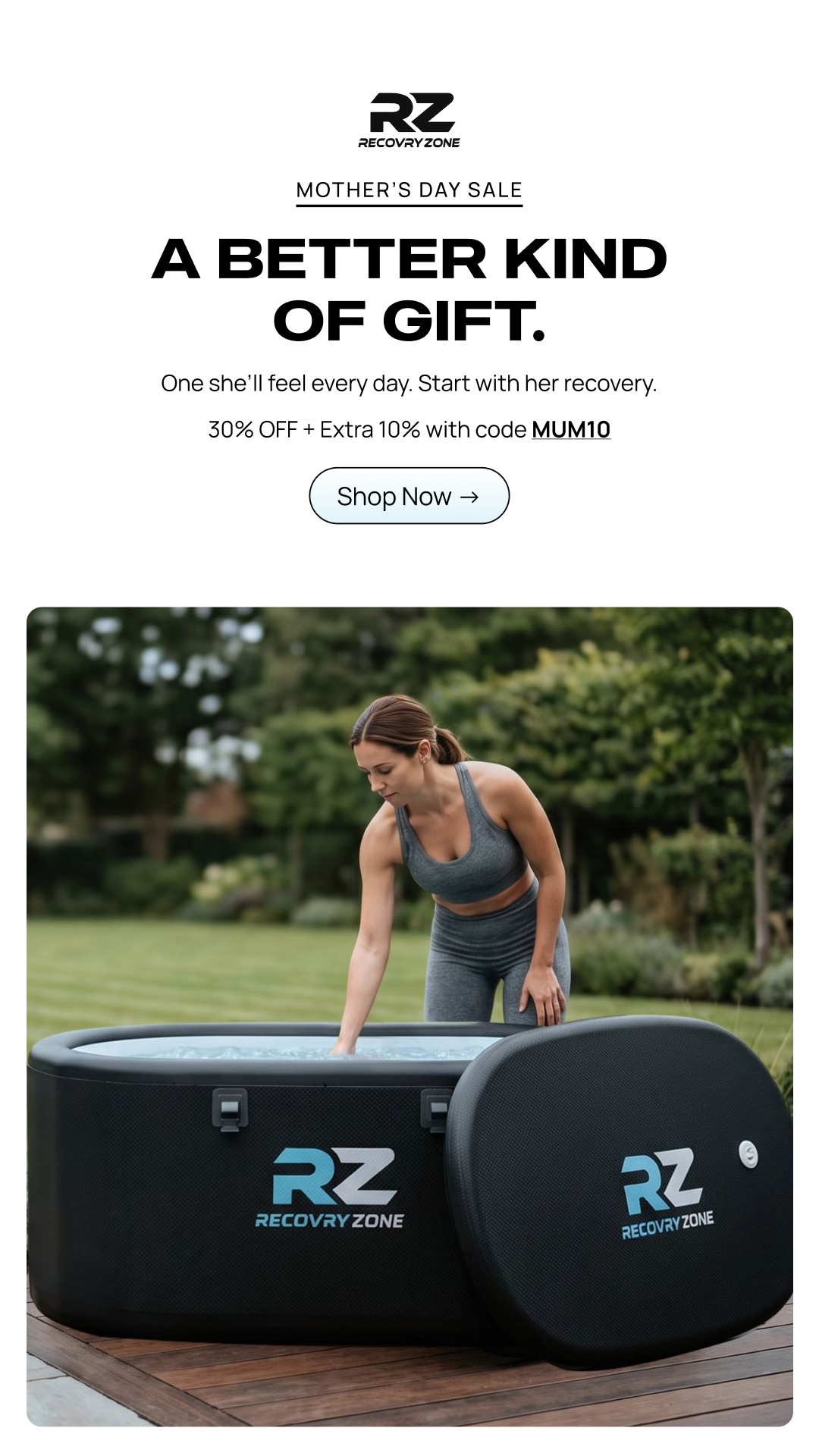 Recovry Zone Facebook ad