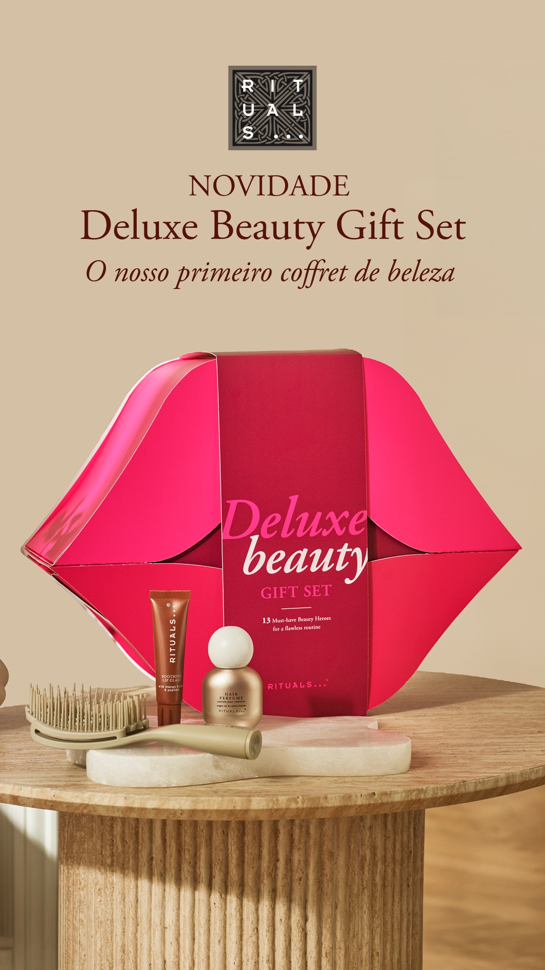 Rituals Cosmetics Facebook ad: NOVO Deluxe Beauty Gift Set
