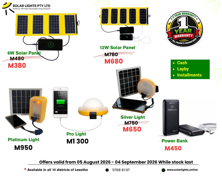 Solar Lights - Pty Ltd Facebook ad: SOLAR LIGHTS AUGUST SPECIALS ARE HERE!