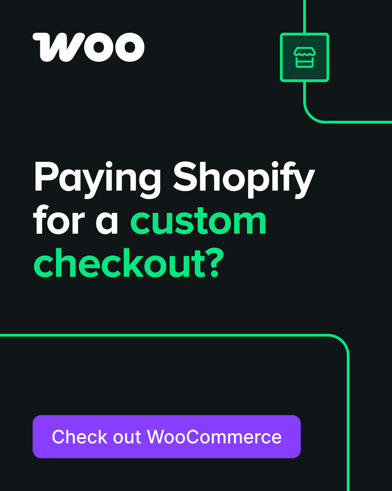 WooCommerce Facebook ad