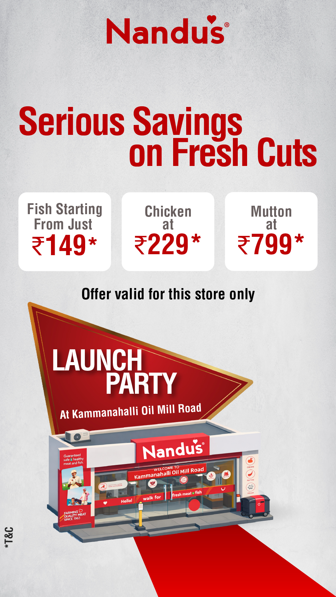 Nandus Facebook ad