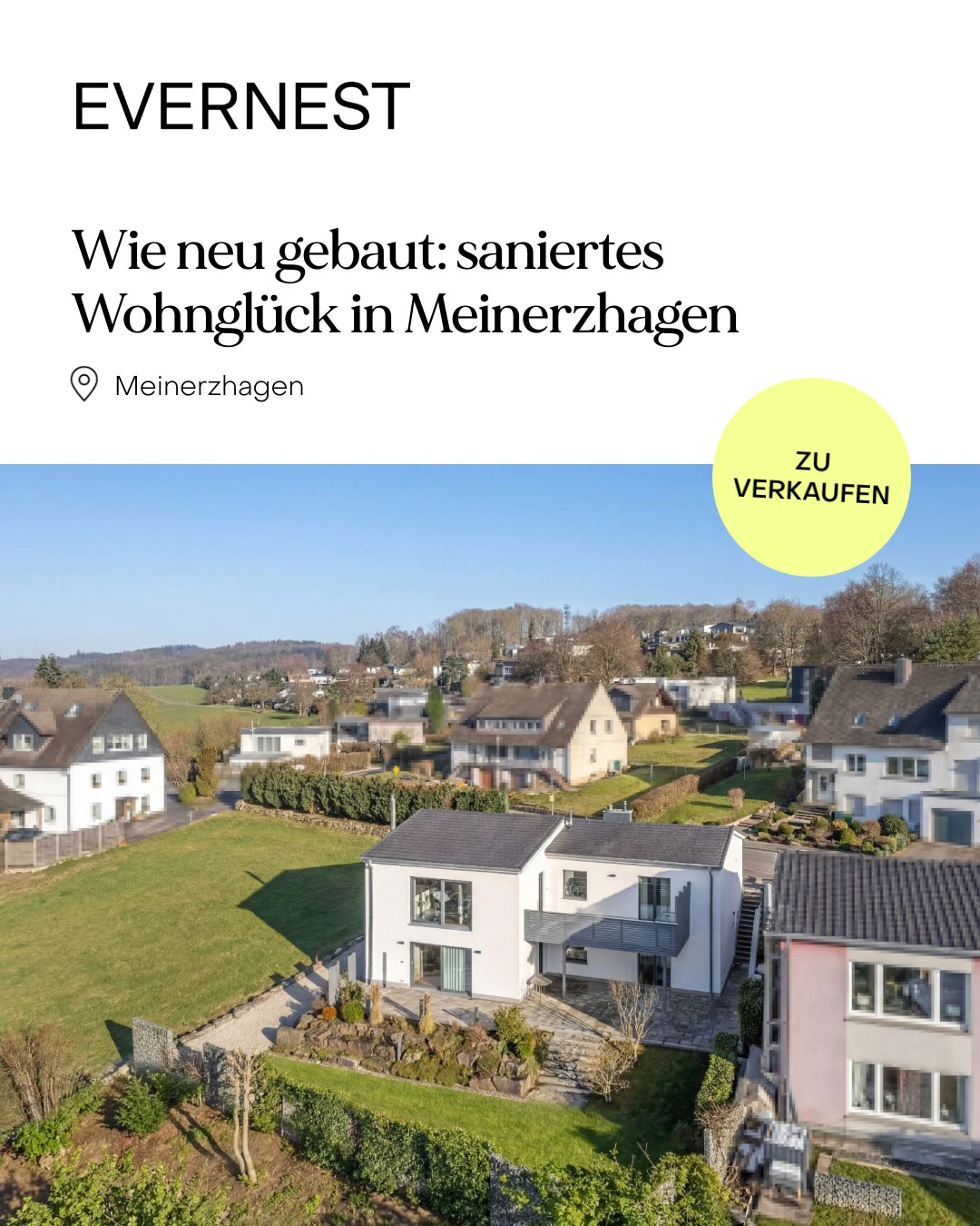 Evernest Dortmund Facebook ad