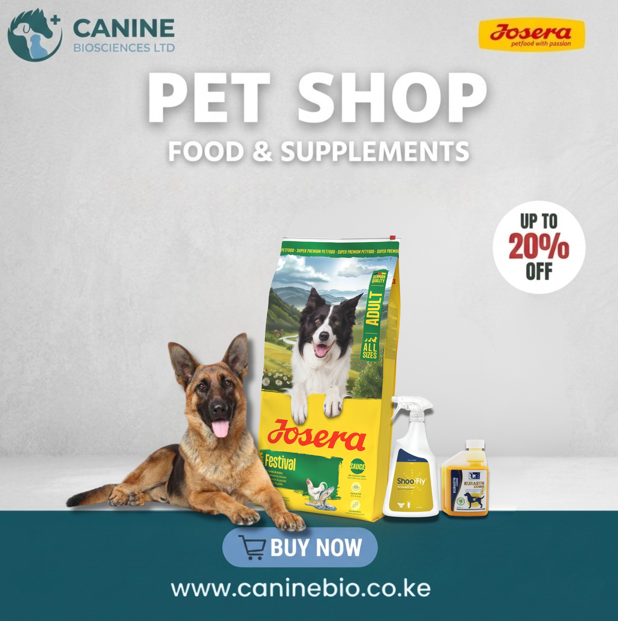 Josera Pet Food Kenya Facebook ad