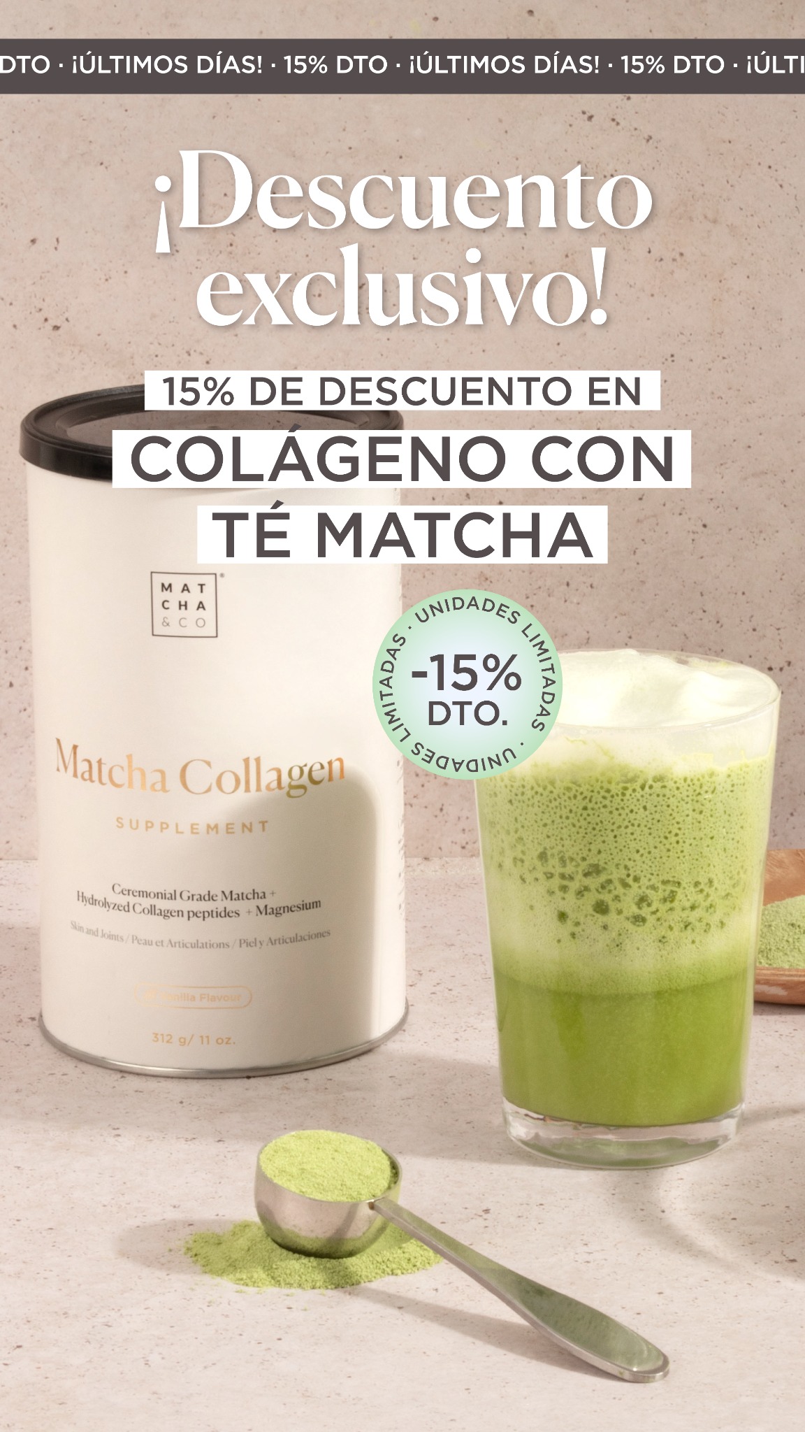 Matcha & CO Facebook ad