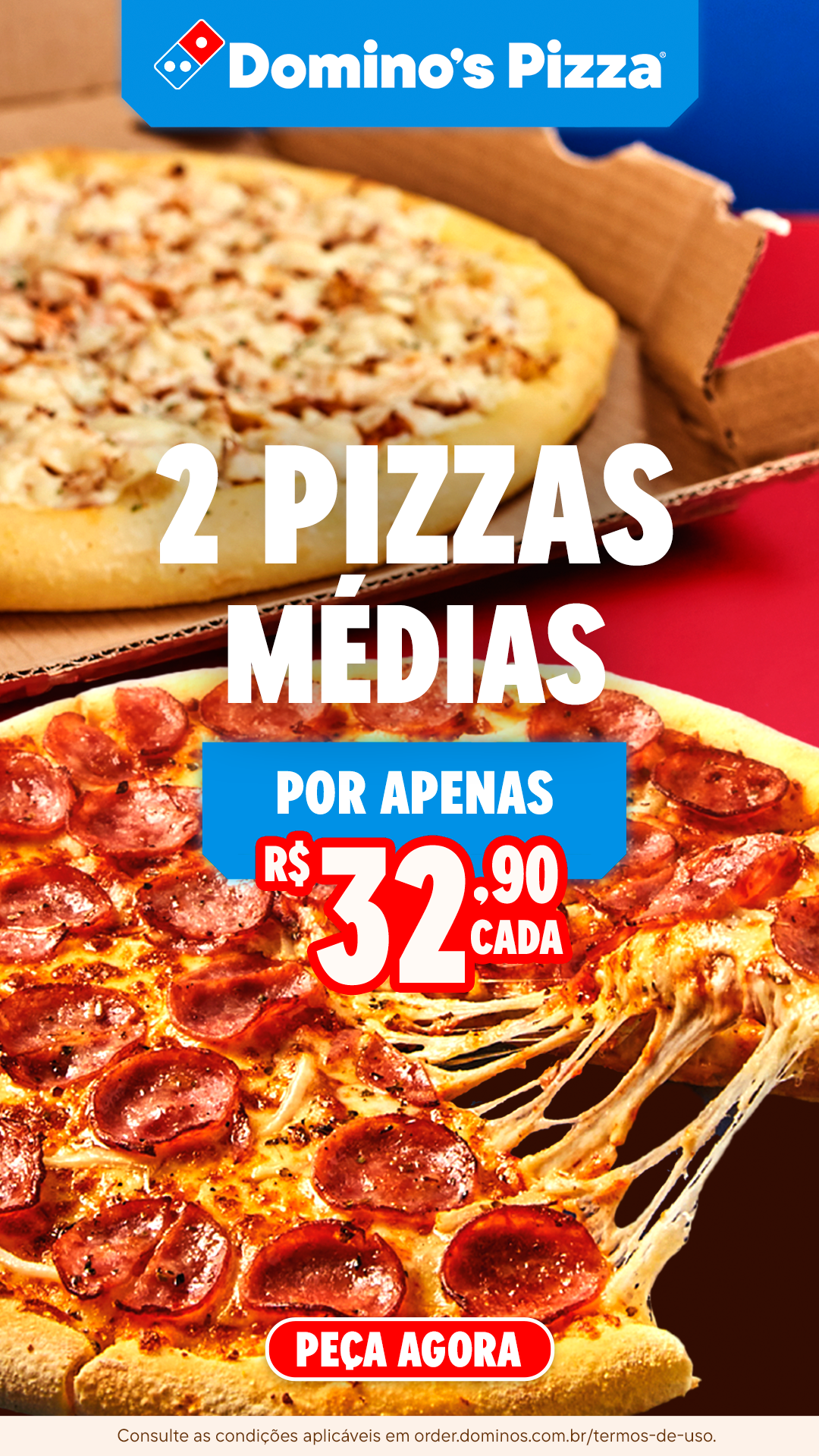 Domino's Pizza Facebook ad from Feb 9, 2026