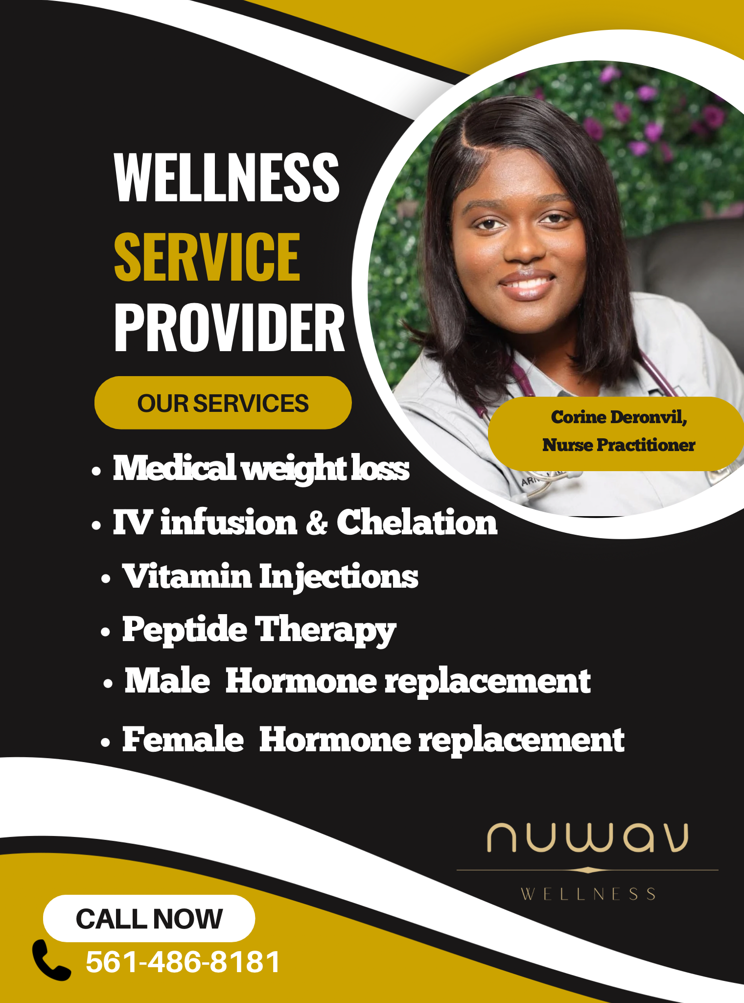 Nuwav Wellness Facebook ad from Nov 27, 2025