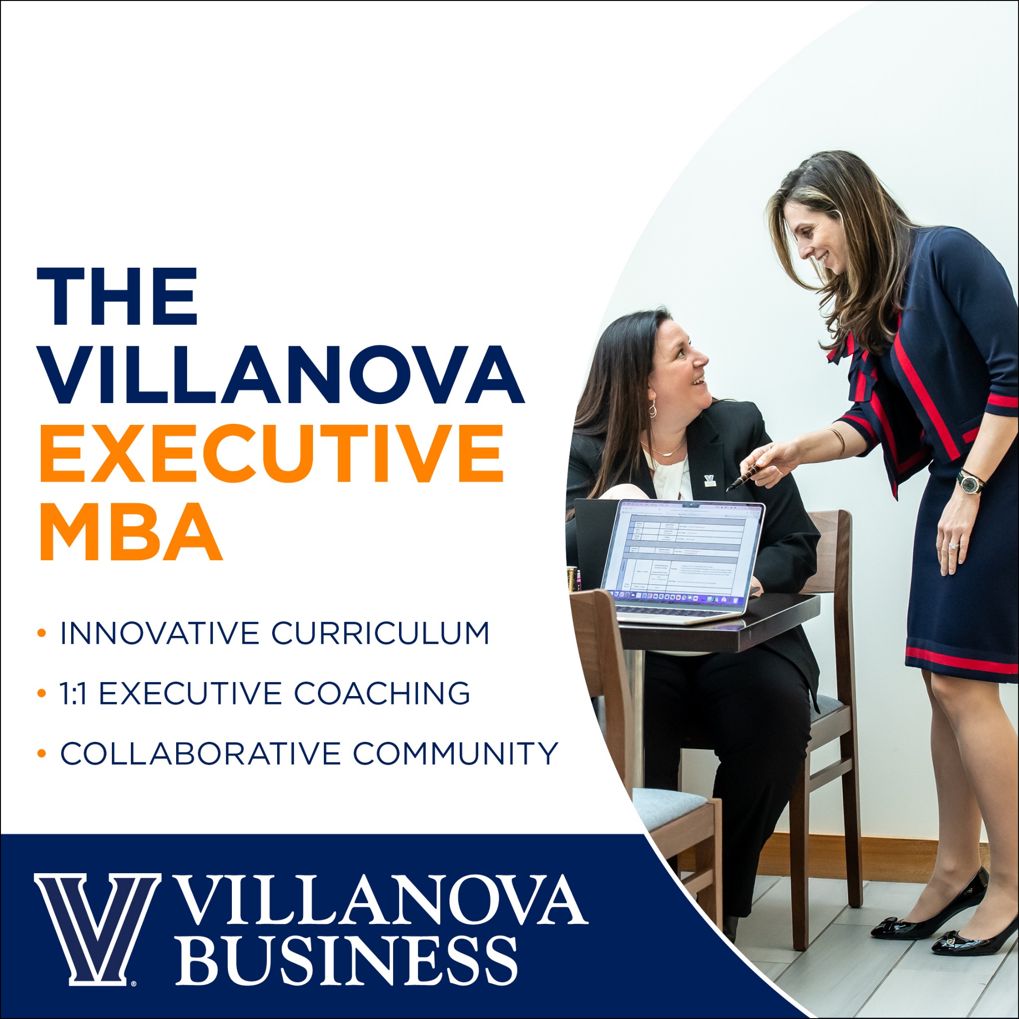Villanova School of Business Facebook ad