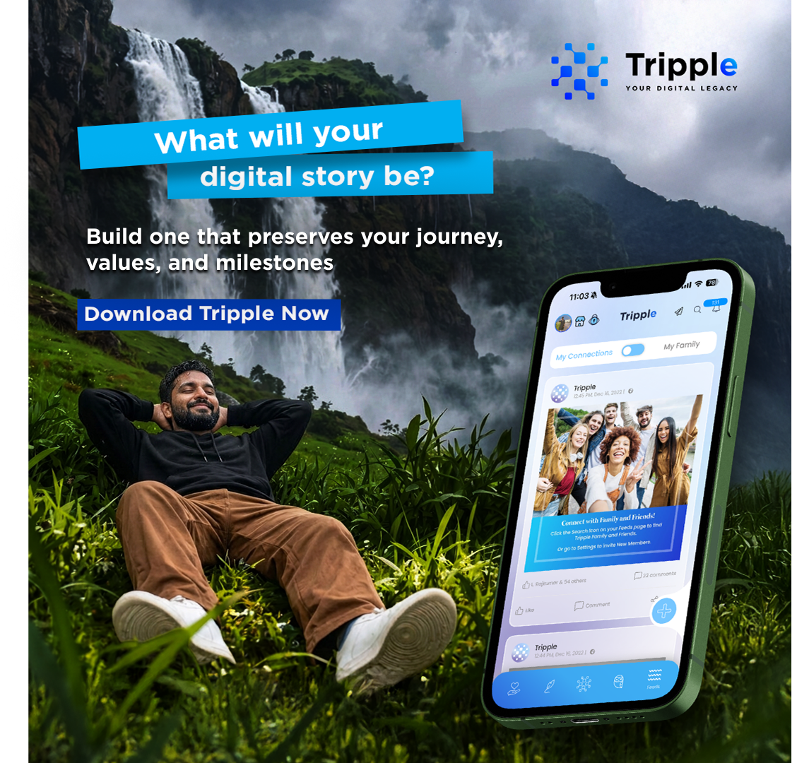 Tripple - Digital Will & Online Legacy Facebook ad
