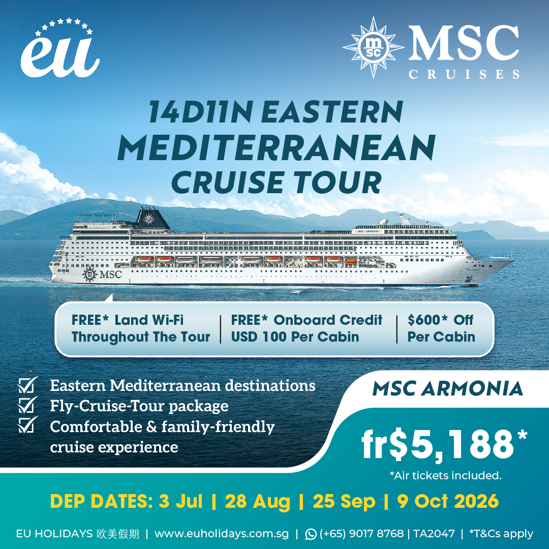 EU Holidays Facebook ad