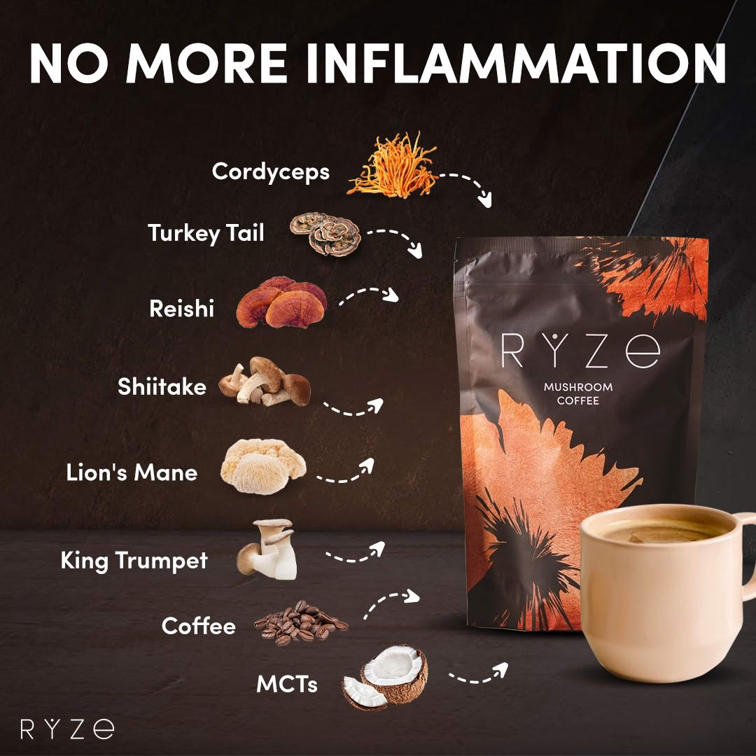 RYZE Superfoods Facebook ad