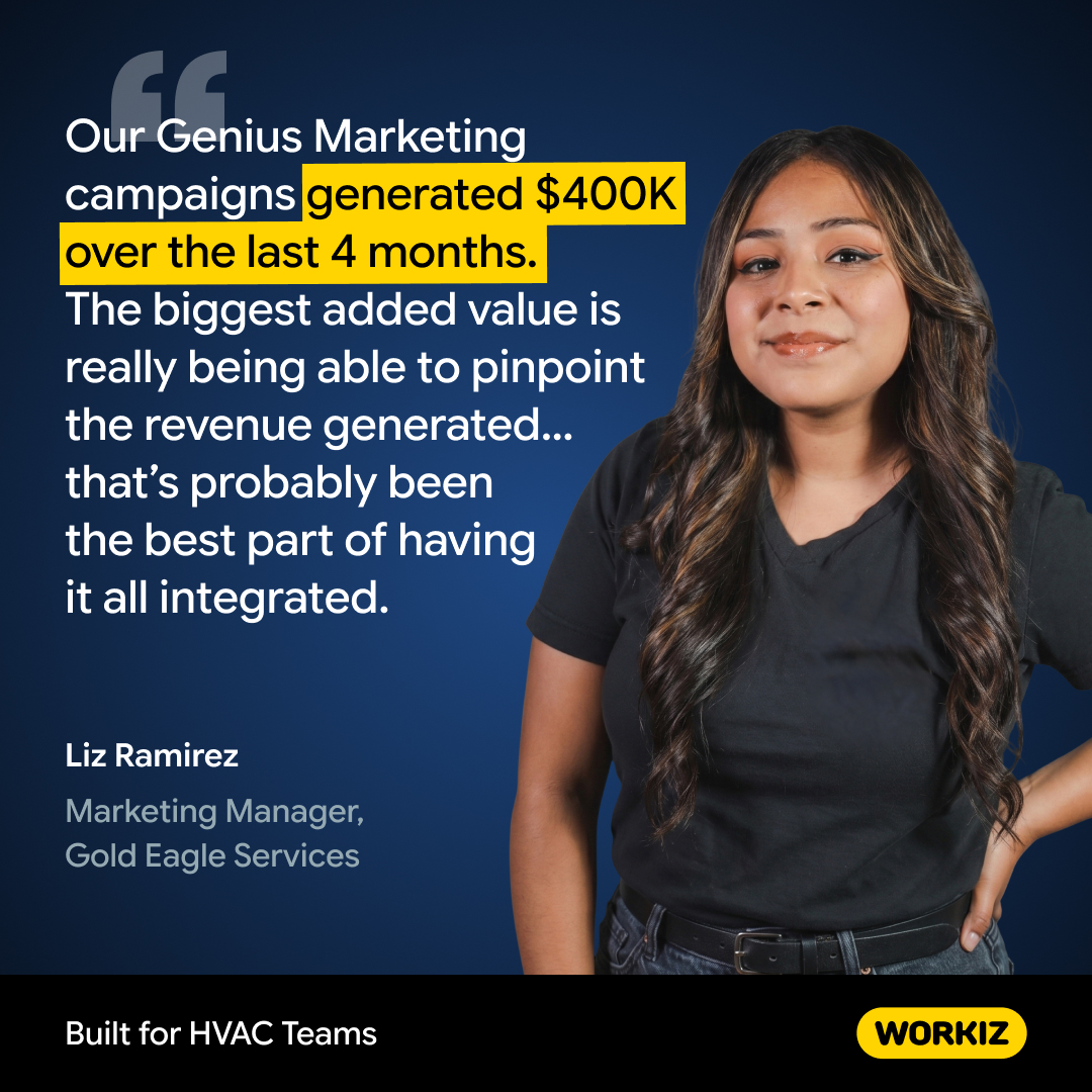 Workiz Facebook ad