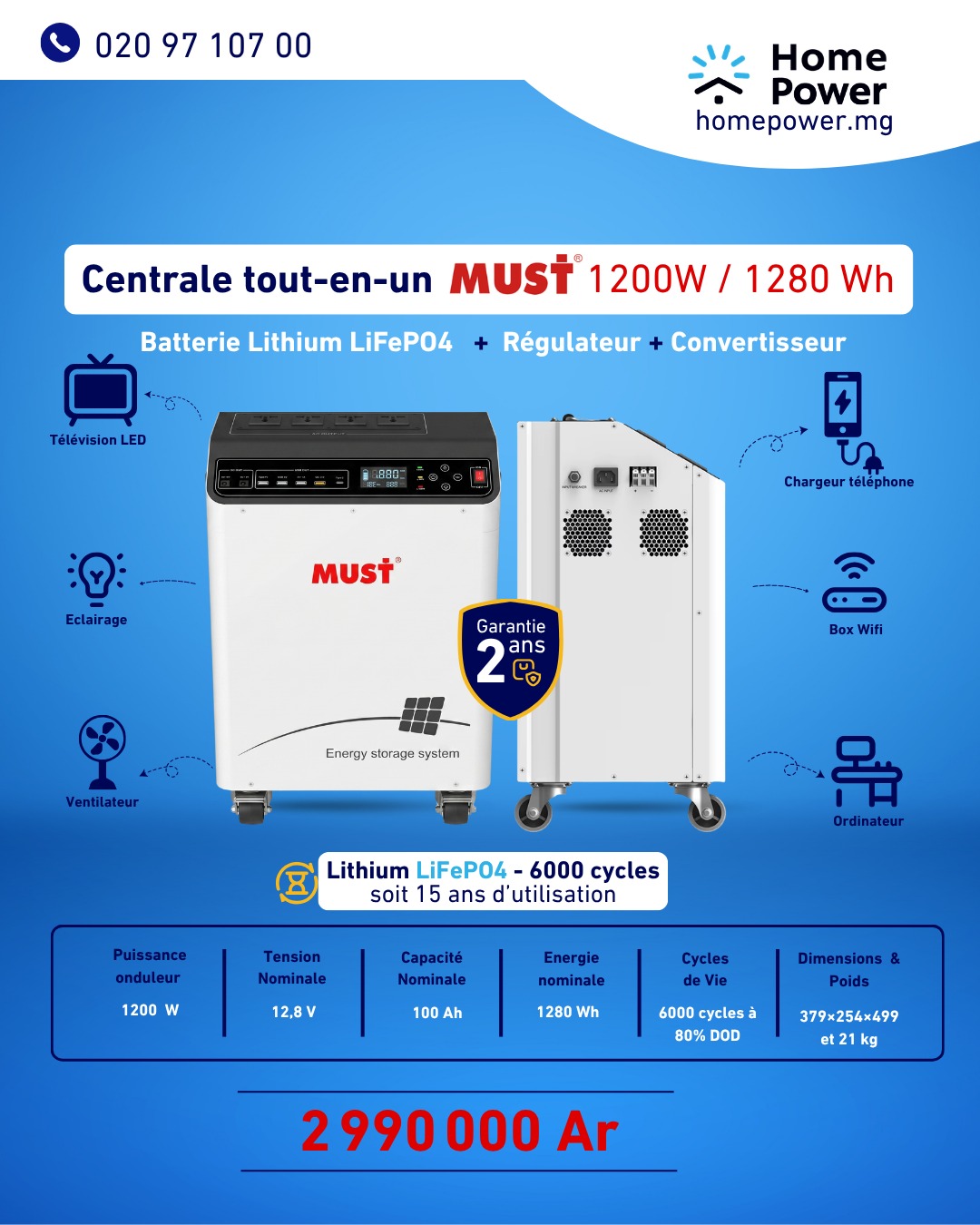 Home Power Madagascar Facebook ad