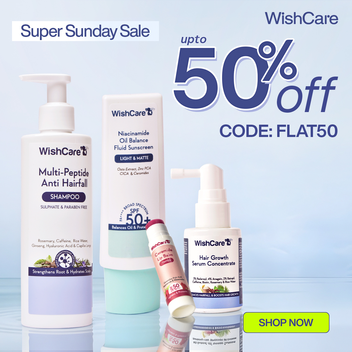 WishCare Facebook ad