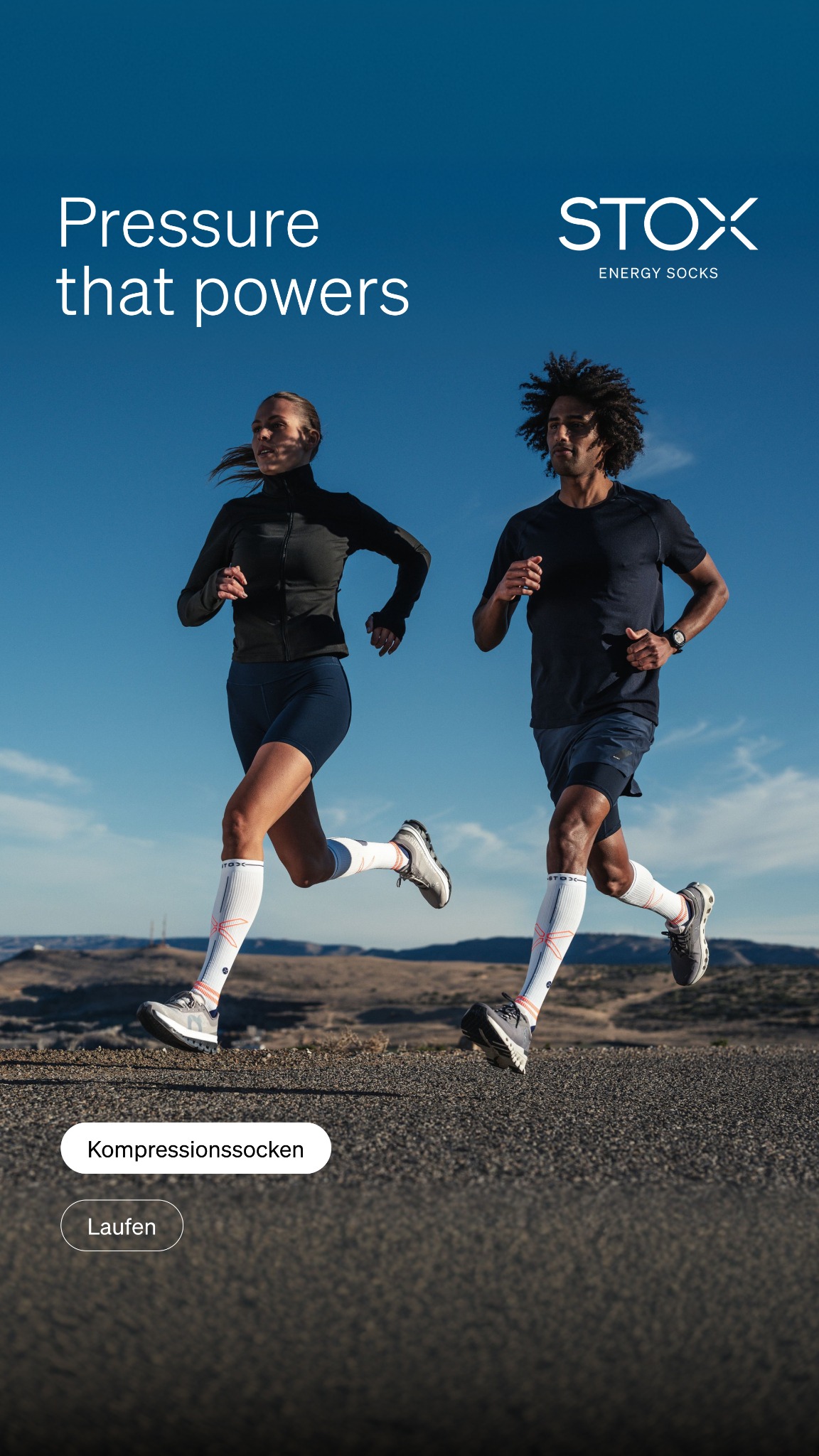 STOX Energy Socks Facebook ad