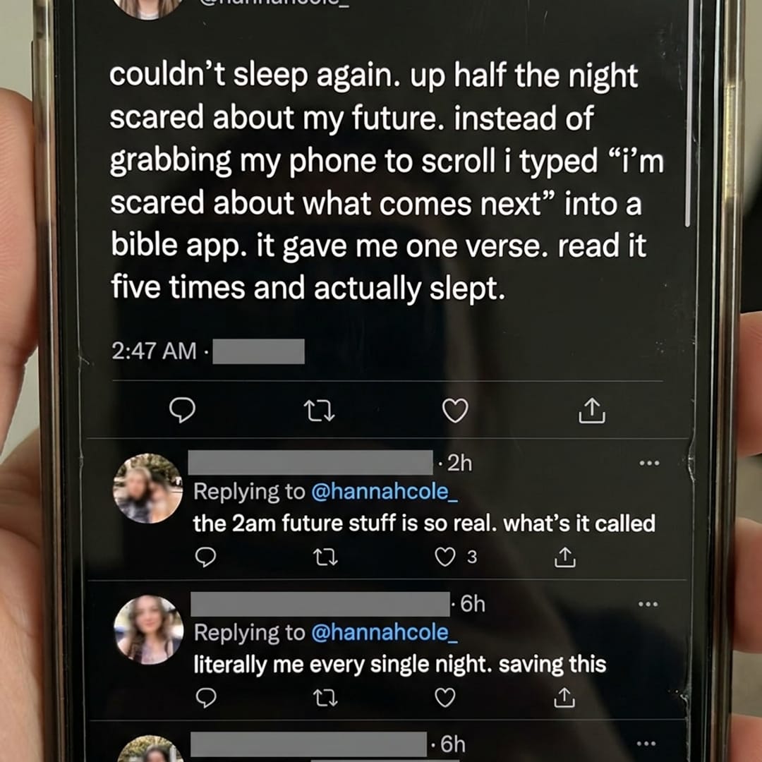 Bible Chat Facebook ad