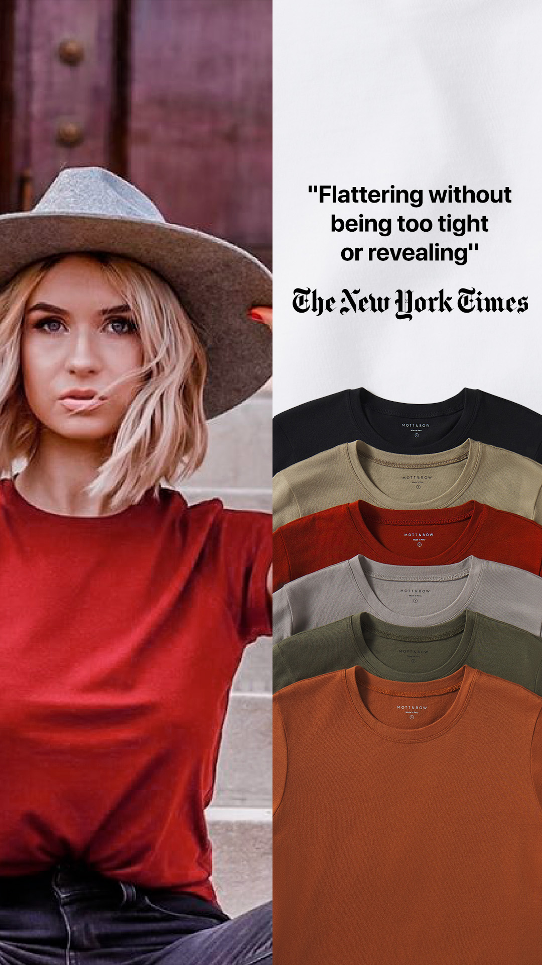 Mott & Bow Facebook ad