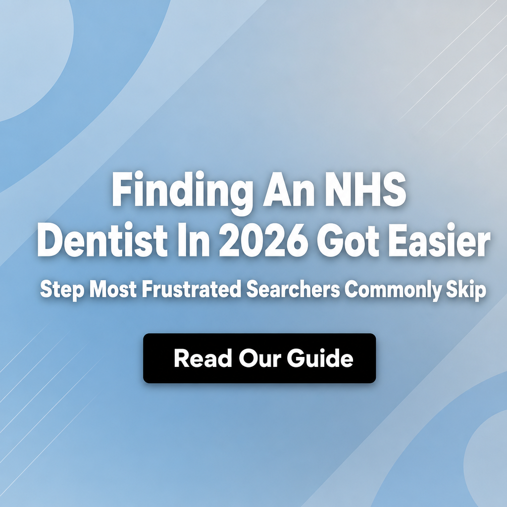 Everyday Health Advice Facebook ad: How to Find an NHS Dentist Accepting New Patients in 2026