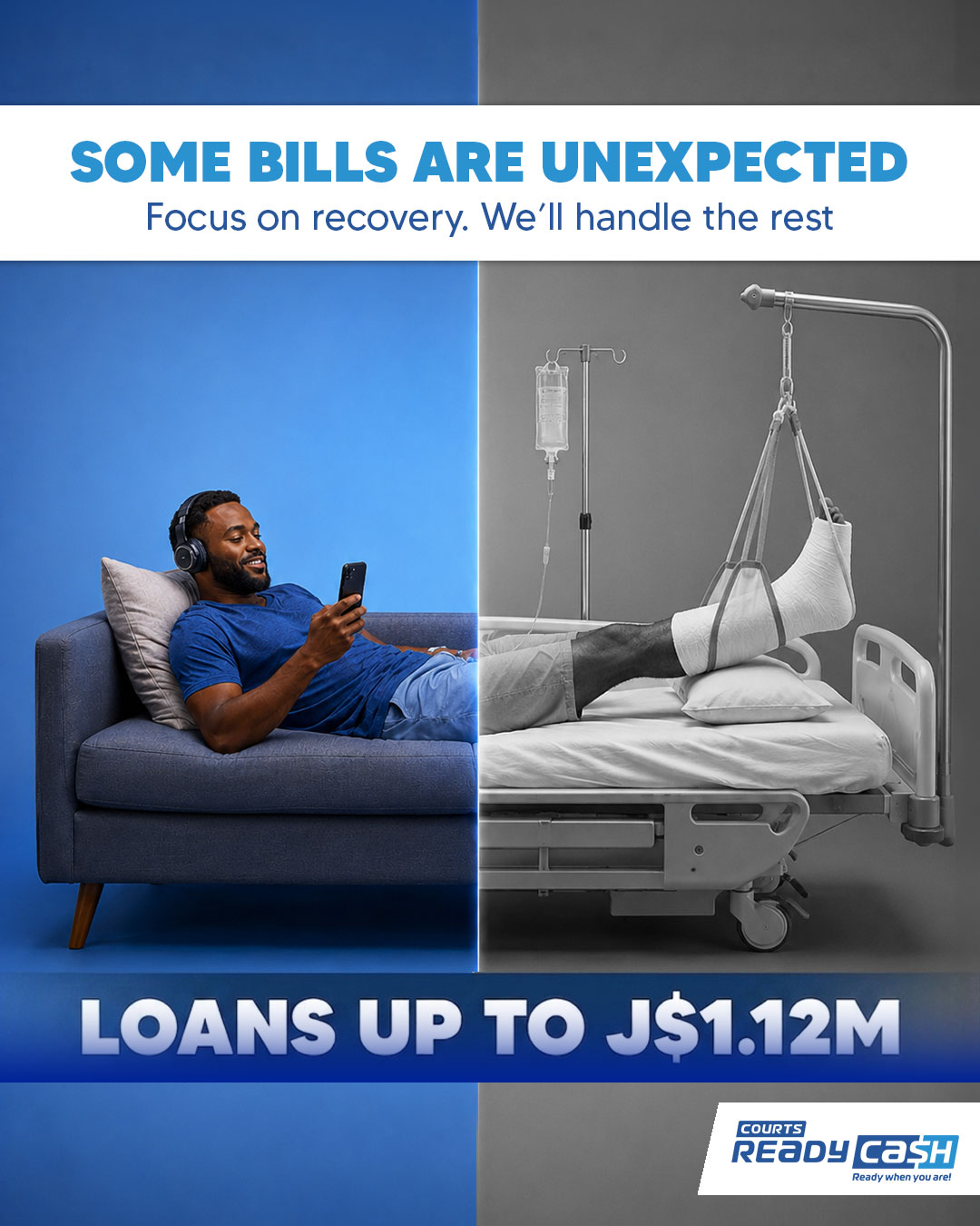 Courts Ready Cash Jamaica Facebook ad