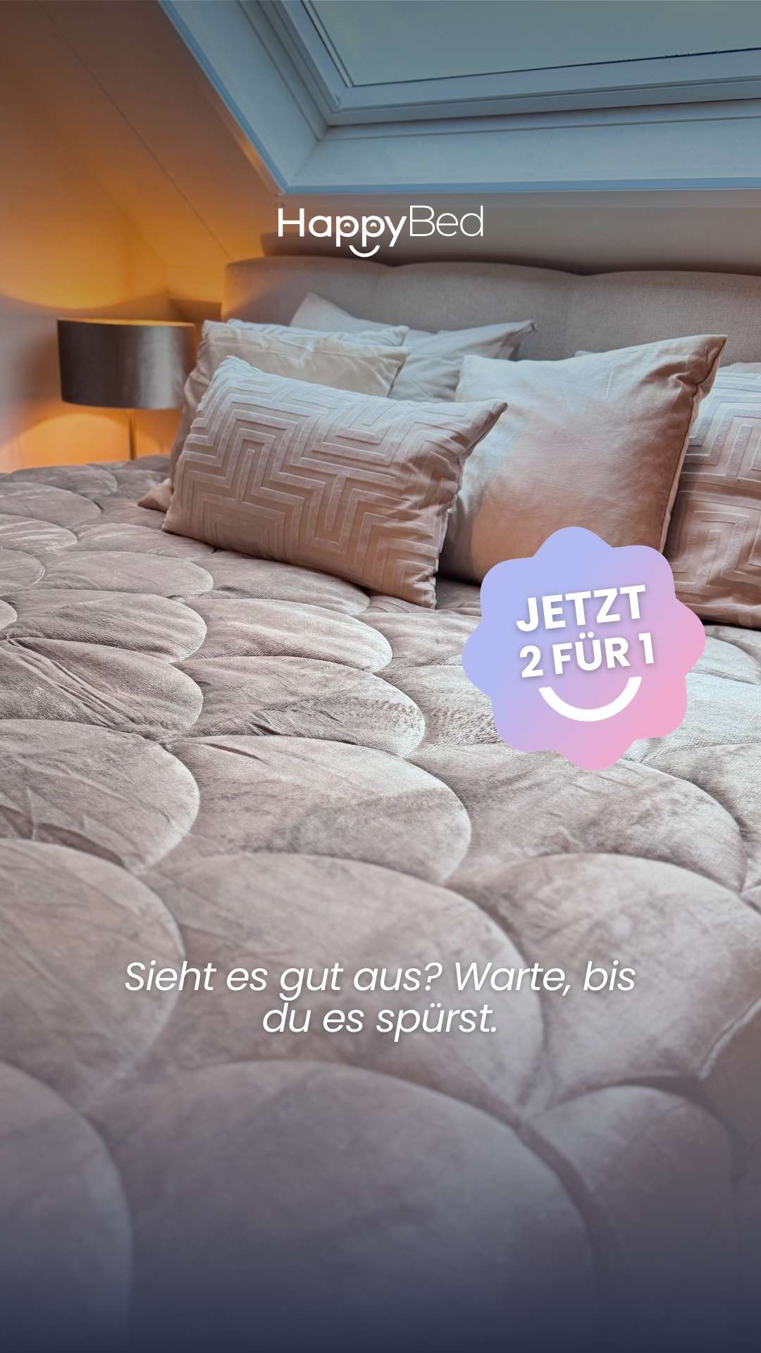 Thehappybed.de Facebook ad