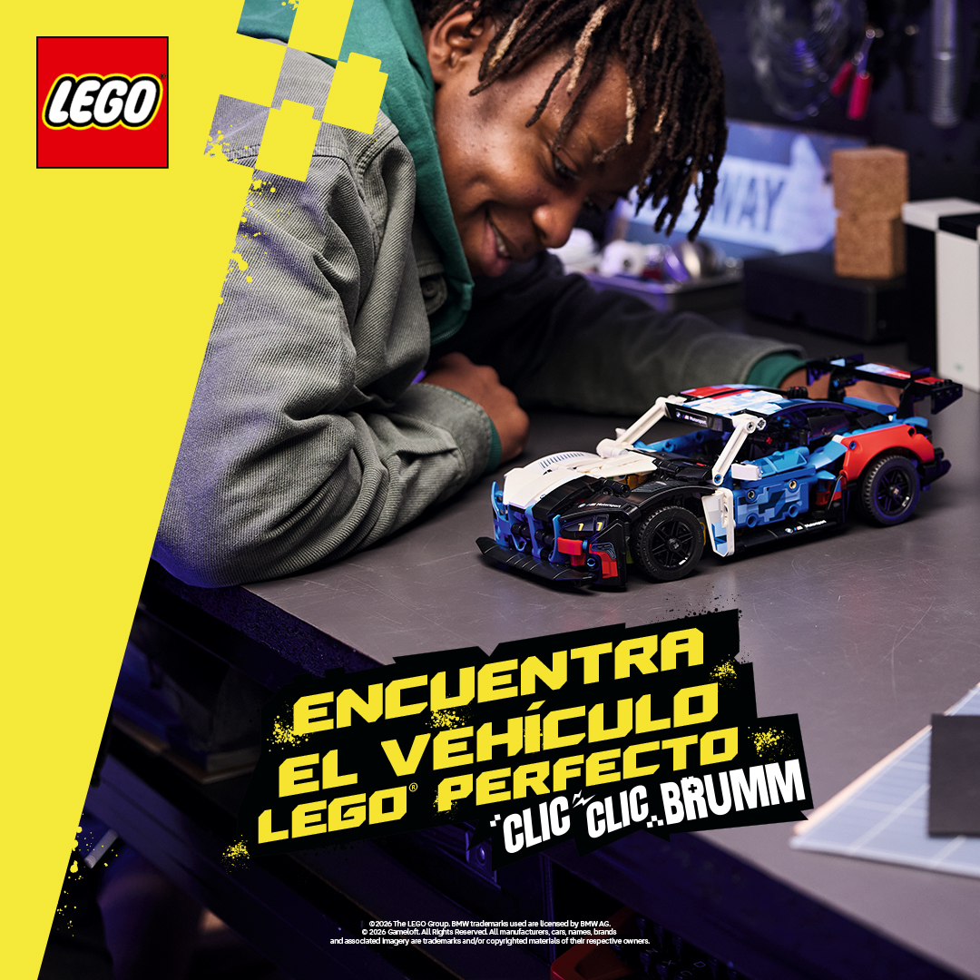 LEGO Facebook ad: ¡Construye el coche LEGO de tus sueños!