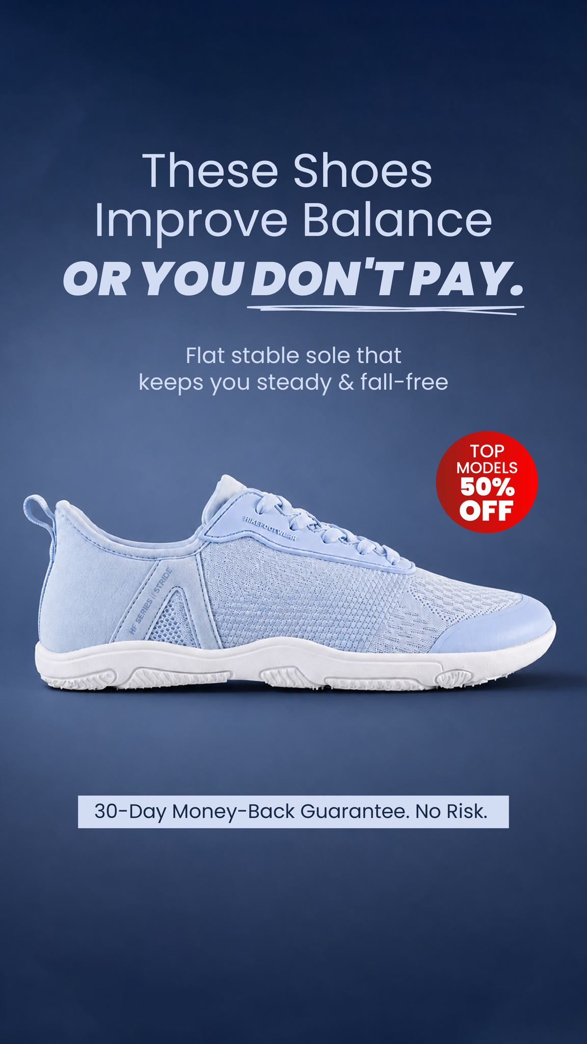 HIKE Footwear Facebook ad