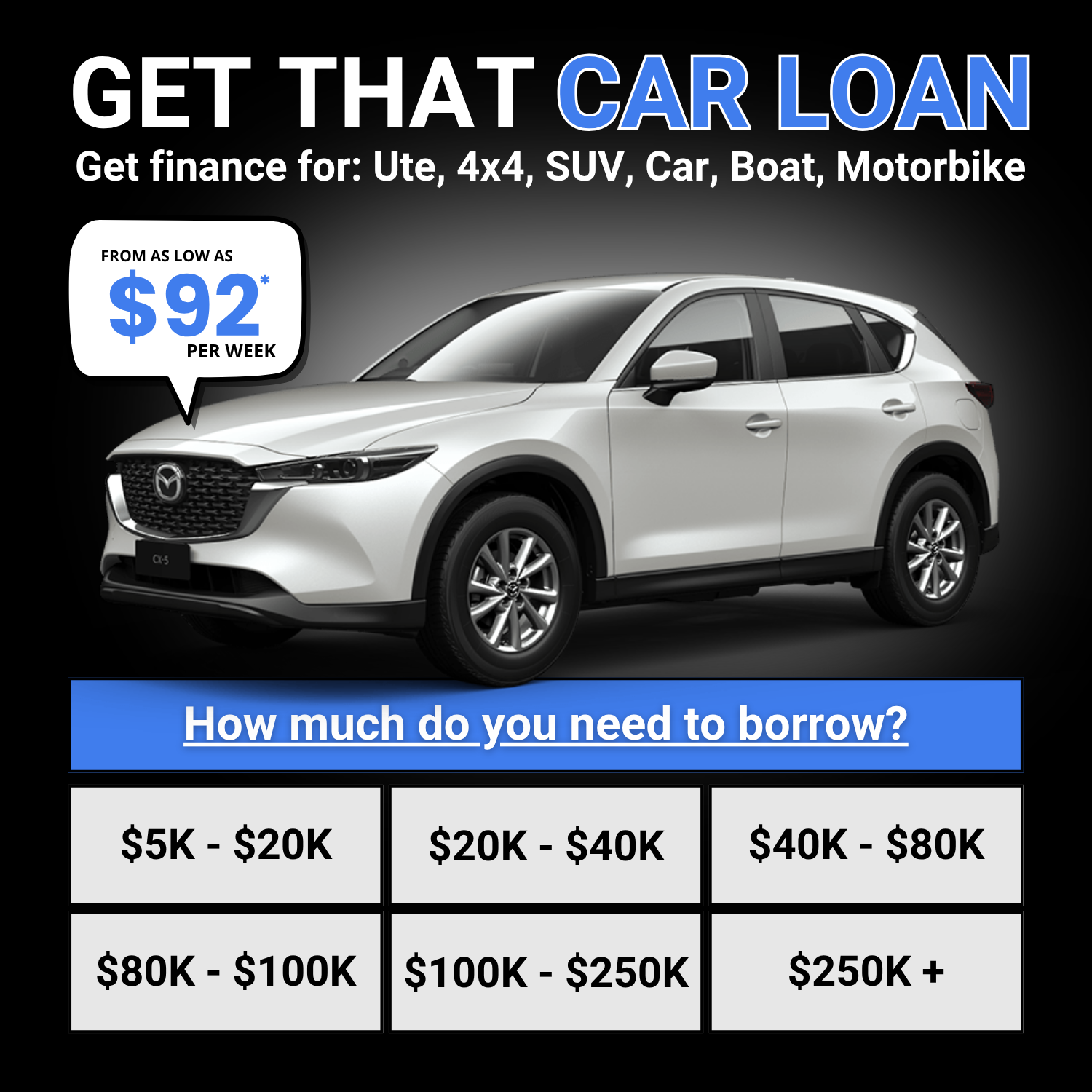 Get That Loan Facebook ad