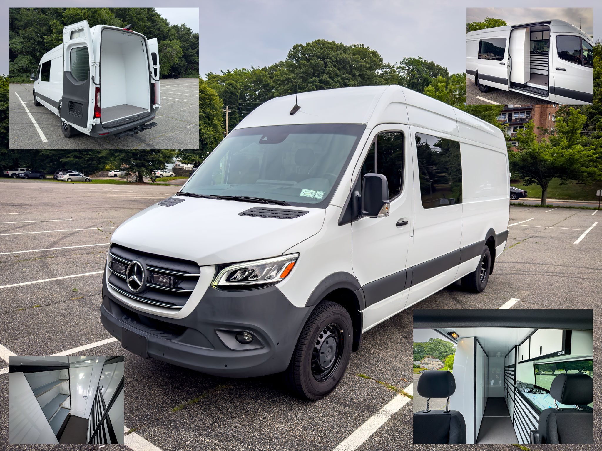 Otis Dimiters Facebook ad: 2024 Mercedes-Benz Sprinter 3500XD | $30K Cabinets | 6,250…