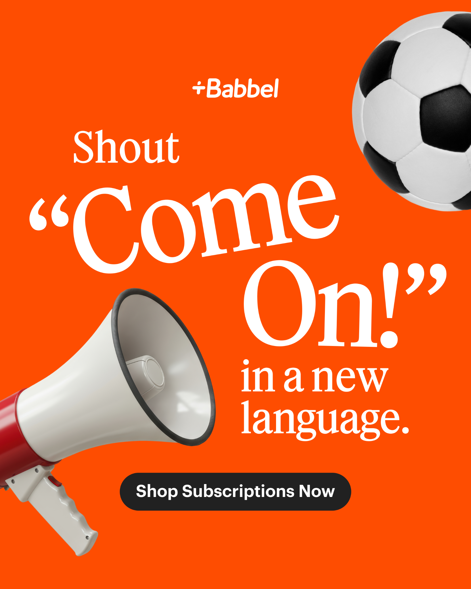 Babbel Facebook ad