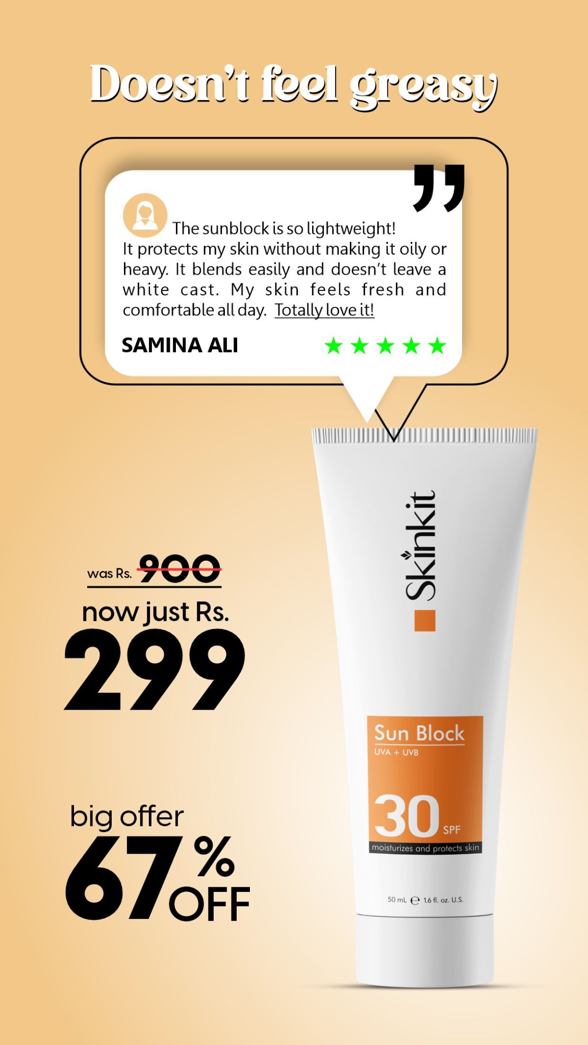 Skin Kit Facebook ad