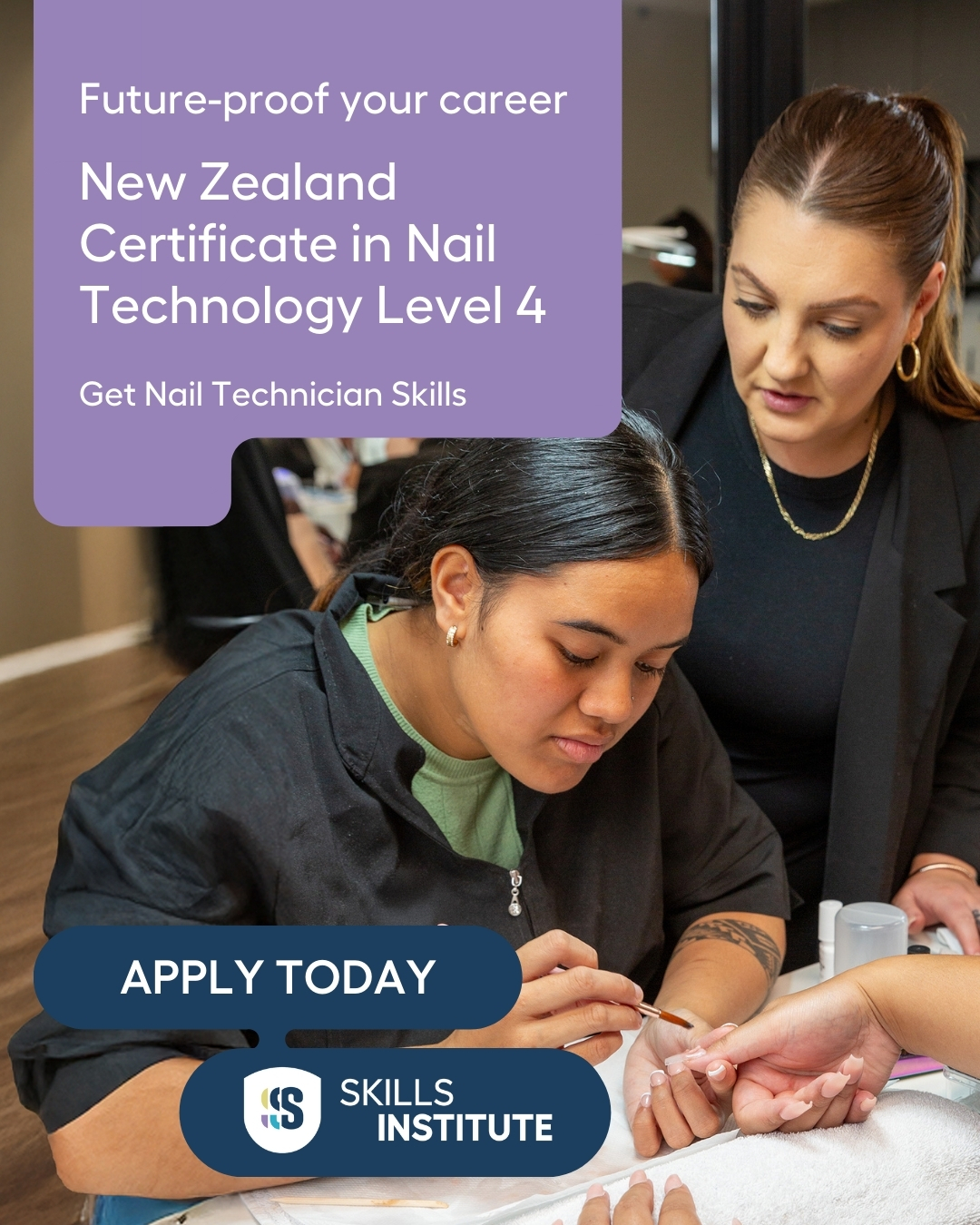 Skills Institute Facebook ad from Oct 19, 2025