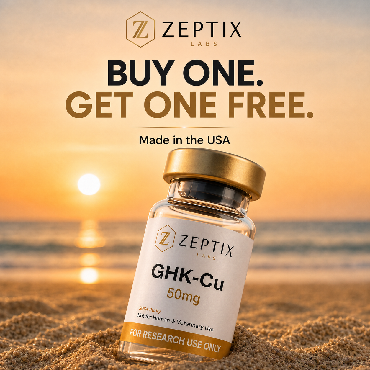 Zeptix Facebook ad: Buy One, Get One Free, Limited Time!