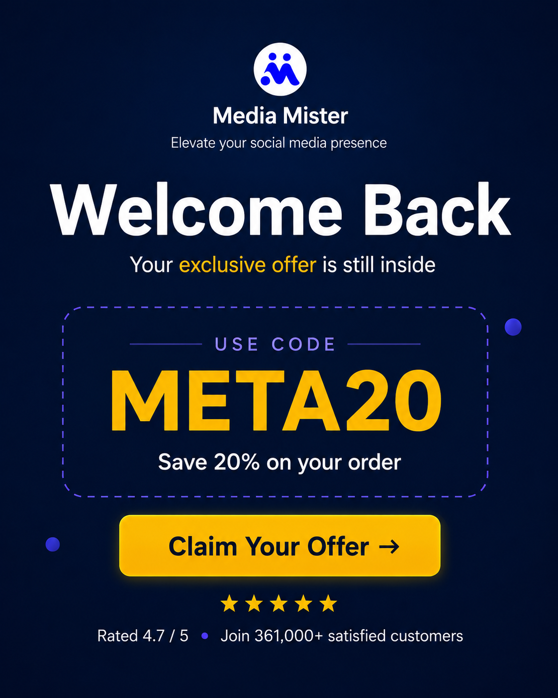 The Media Mister Facebook ad