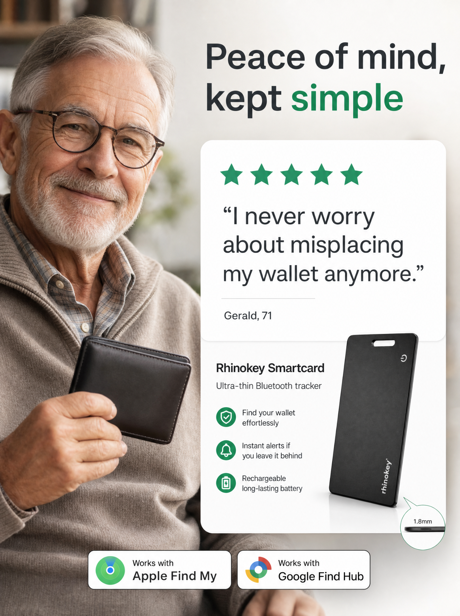 Rhinokey Facebook ad