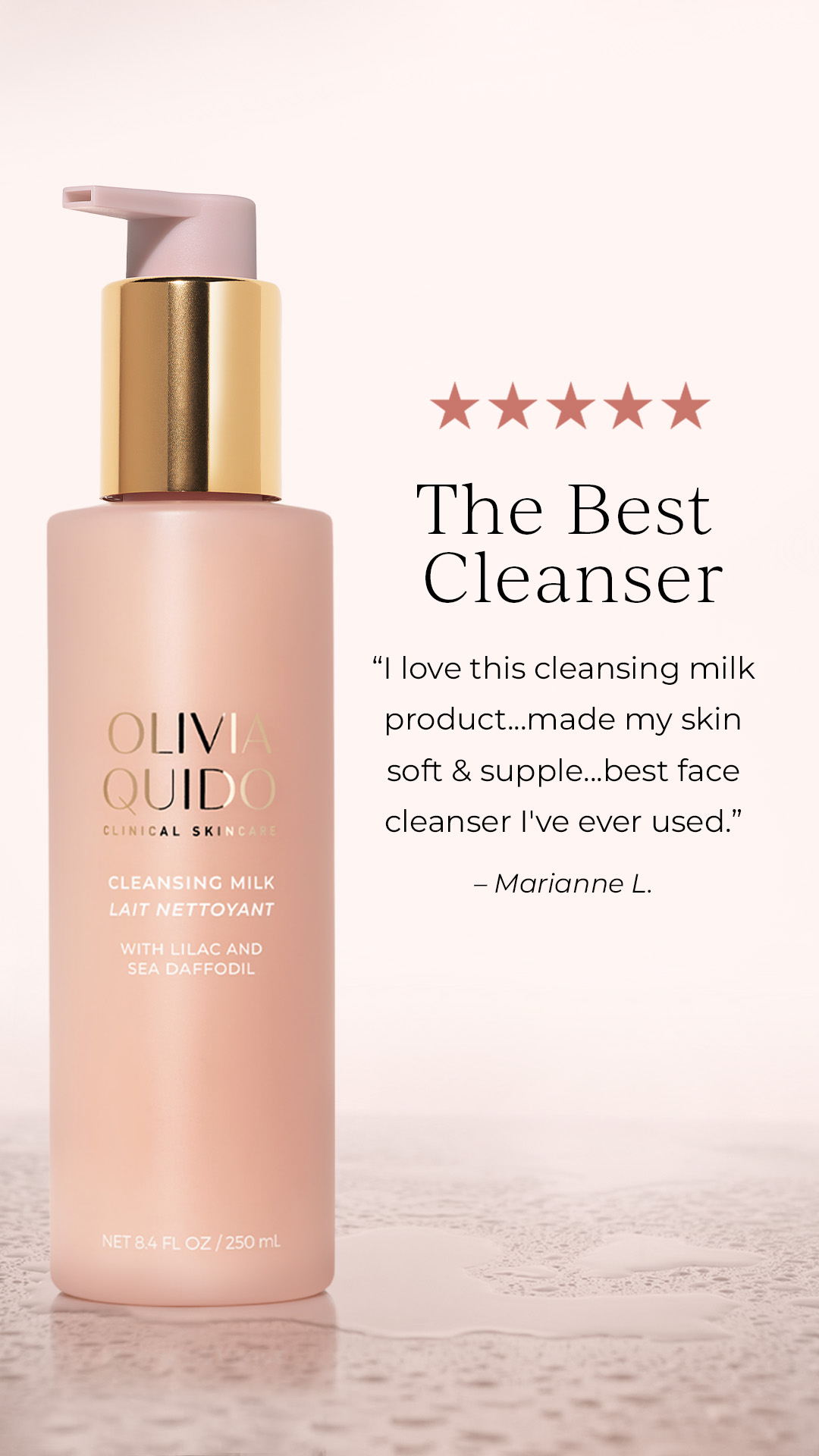 Olivia Quido Skincare Facebook ad