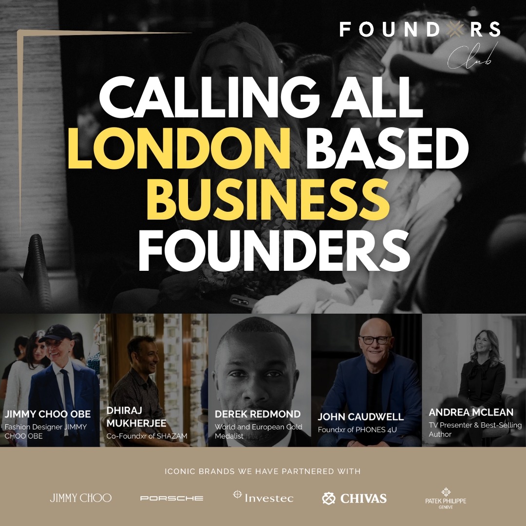 Foundxrs Club Facebook ad: Network With Business Founders in 2026!
