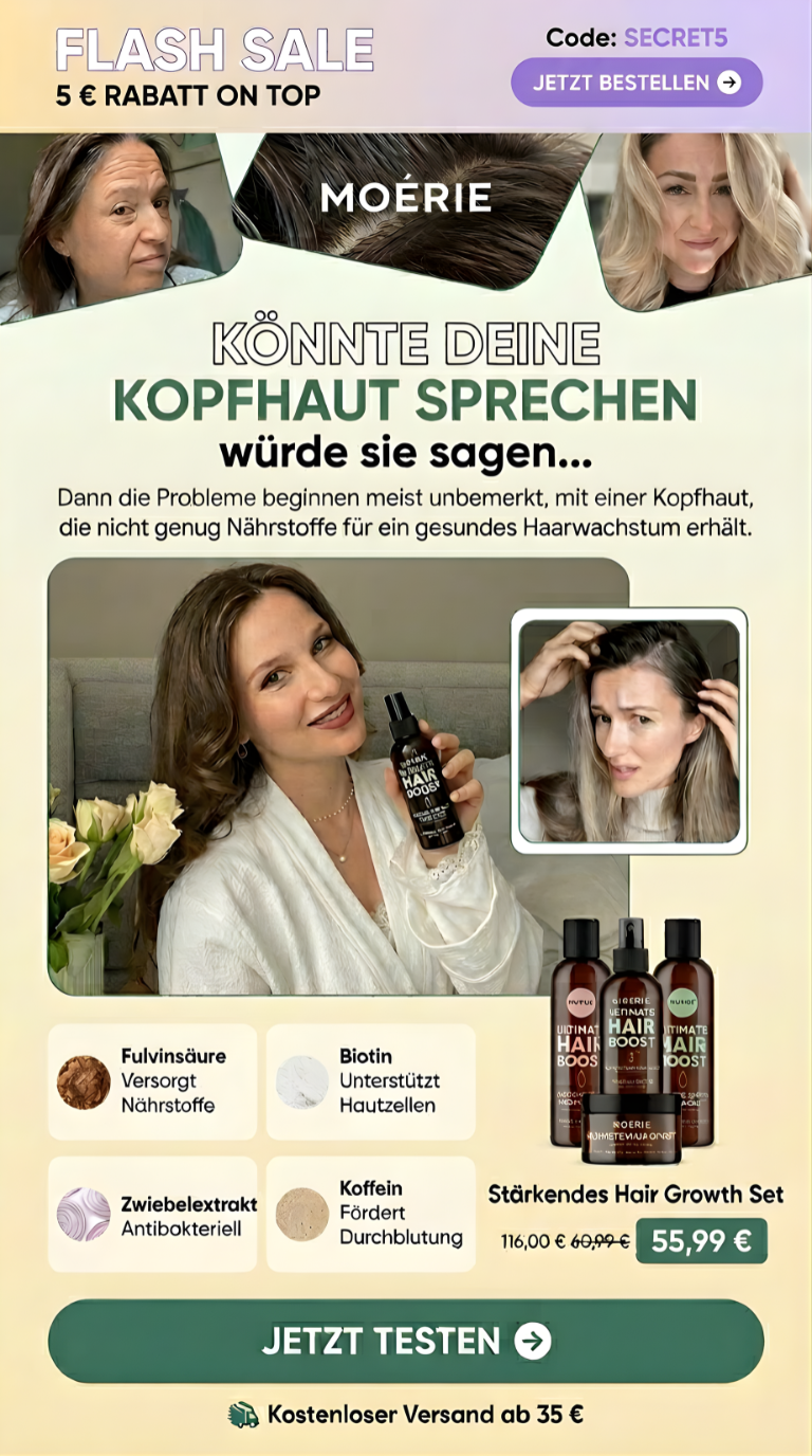 Brigitte Haare Facebook ad