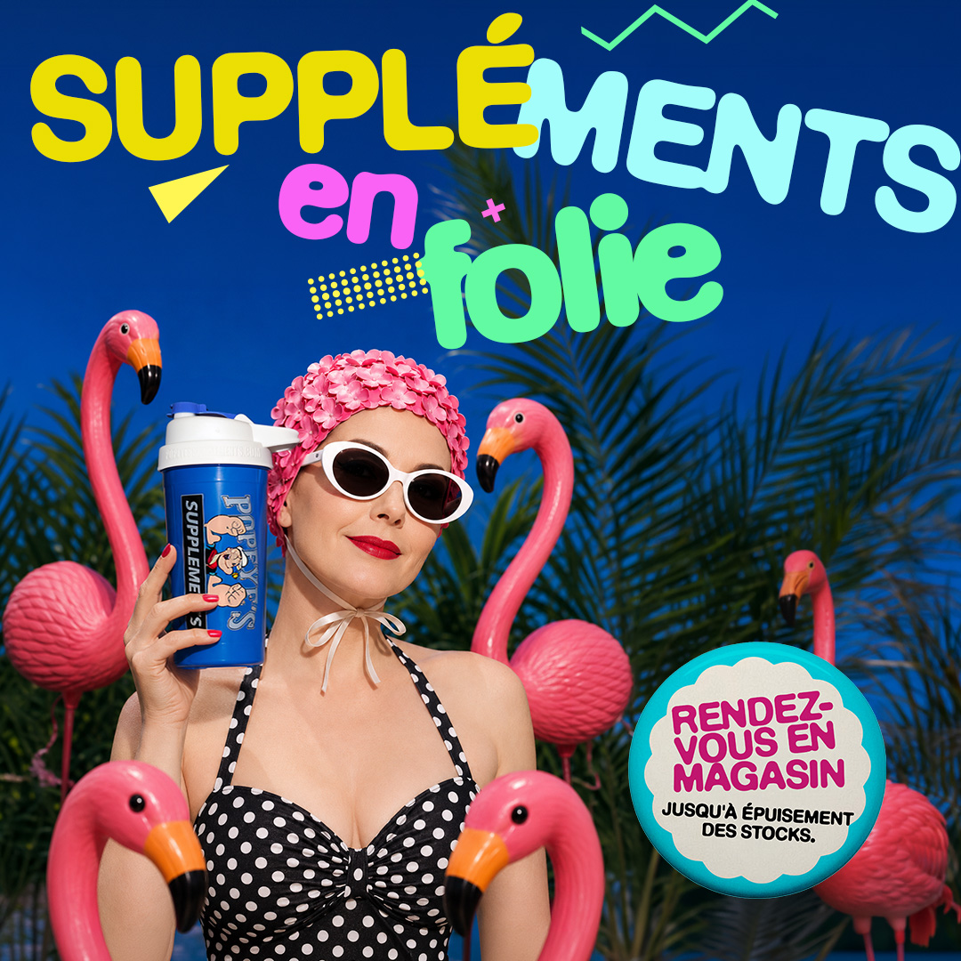 Popeye's Suppléments Québec Facebook ad