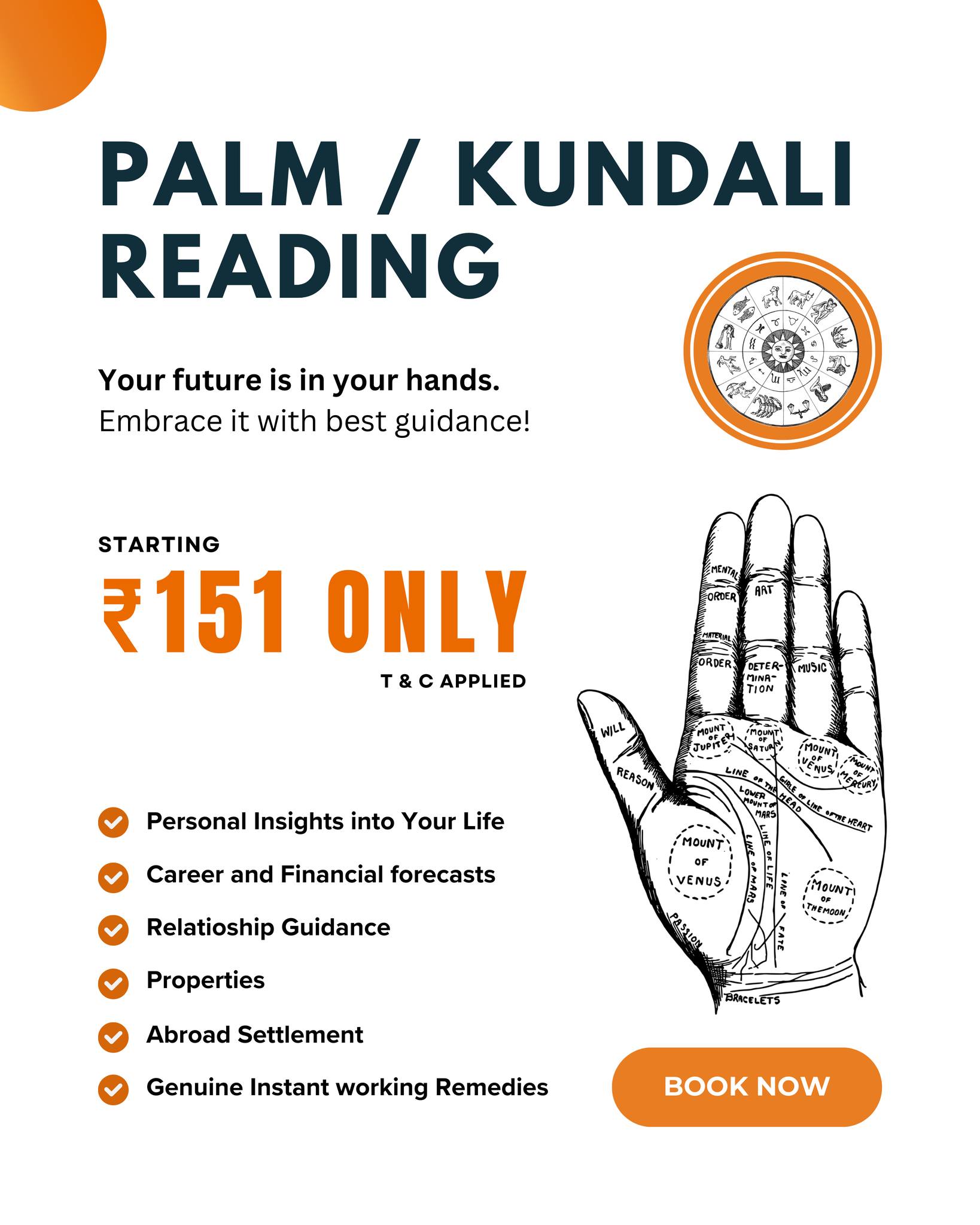 Astrologer Vasisth Ji Facebook ad: Book Your Reading Now!