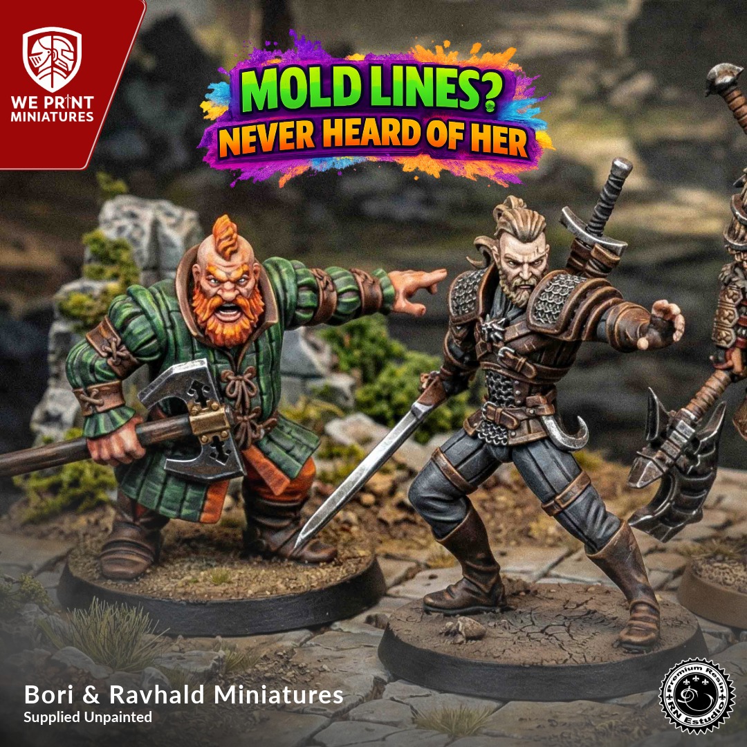 We Print Miniatures Facebook ad