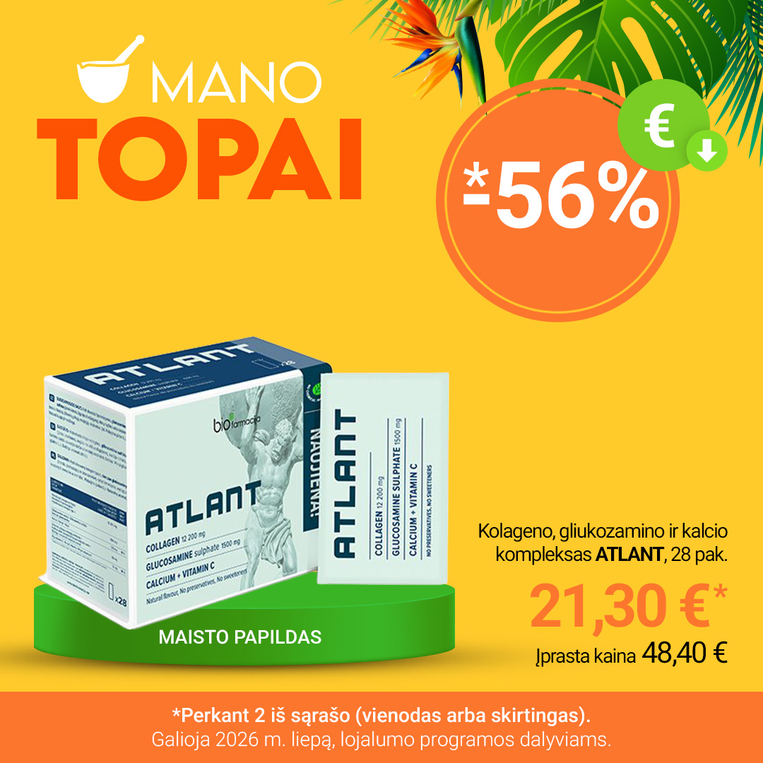 MANO vaistinė Facebook ad