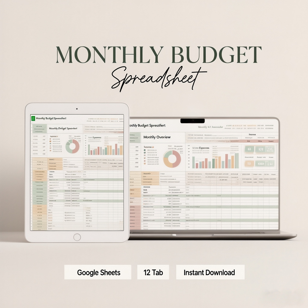 Digital Planner Sheets Facebook ad