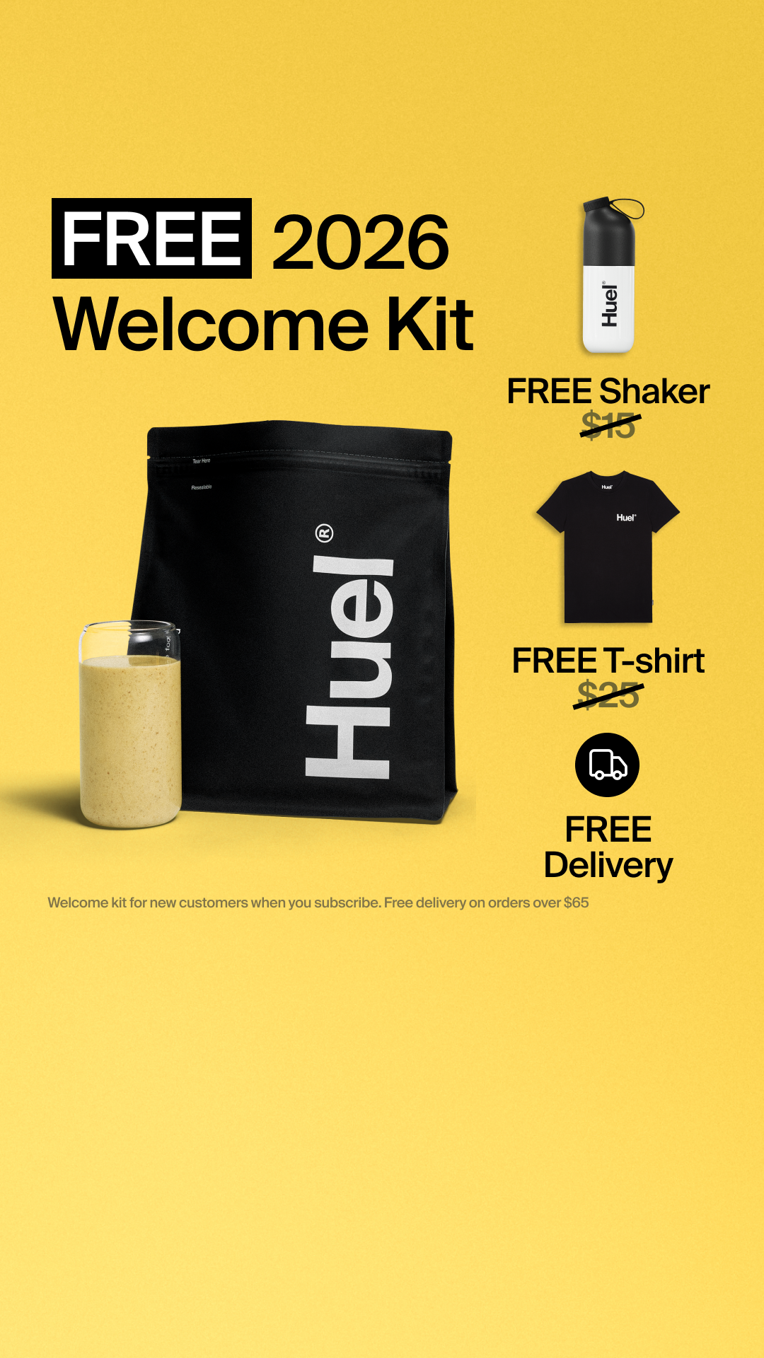 Huel Facebook ad