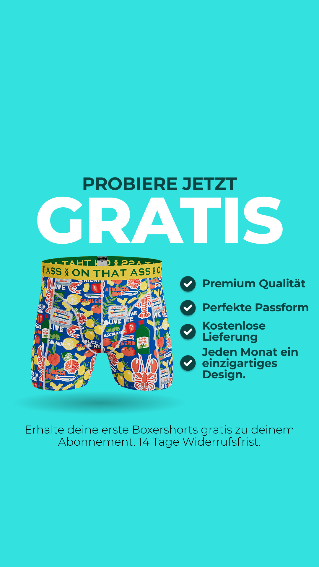 ON THAT ASS Facebook ad