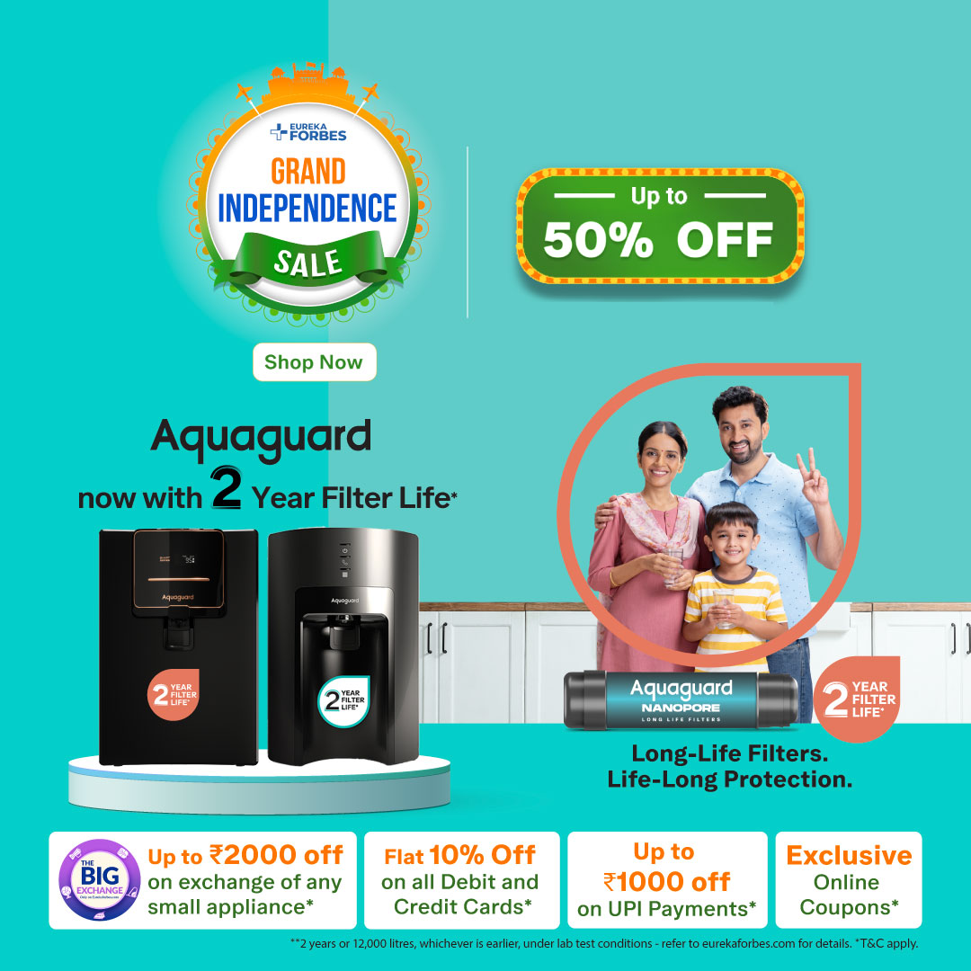 Eureka Forbes Facebook ad
