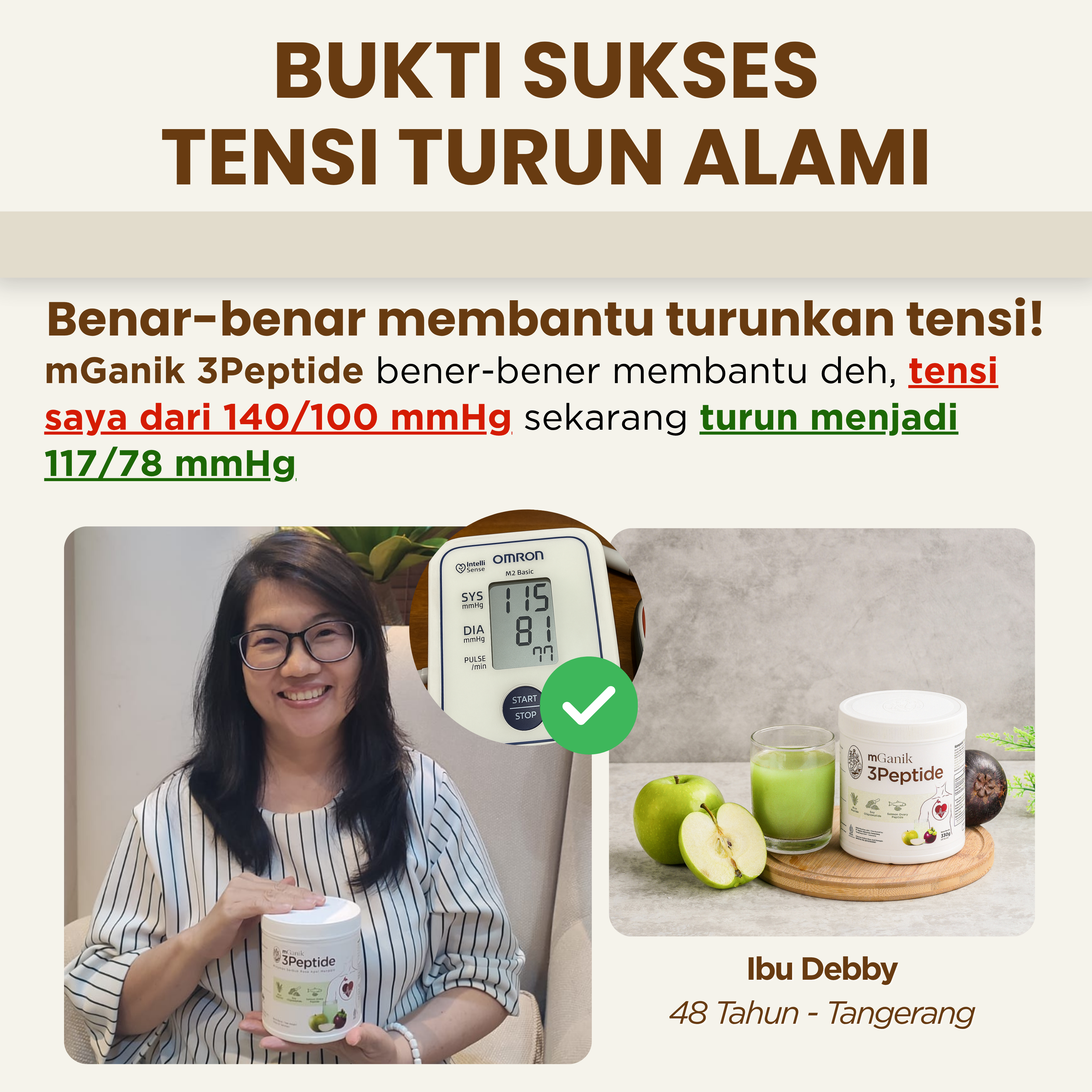 mGanik 3Peptide Cerita Sukses Facebook ad
