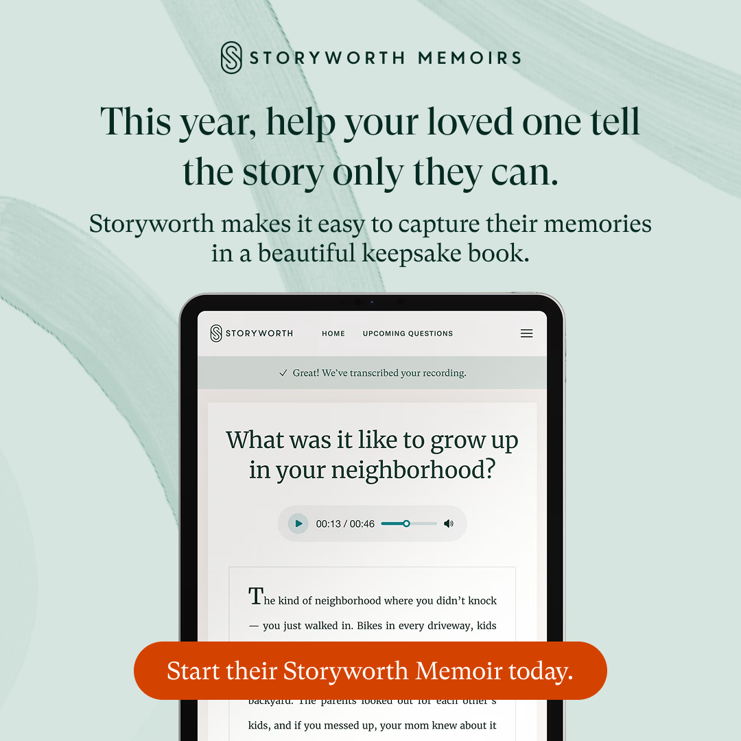 Storyworth Facebook ad