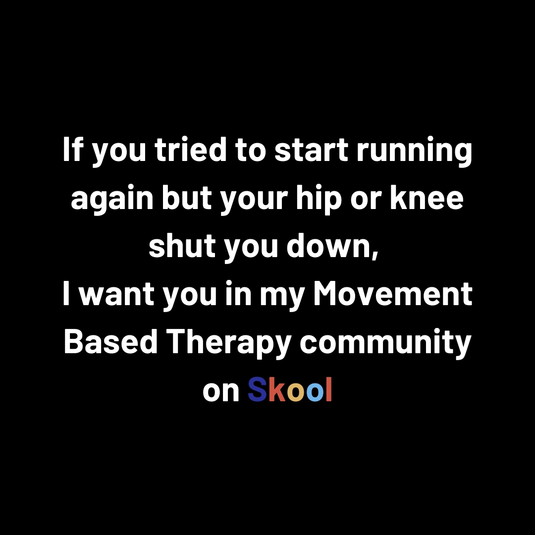 Movement Based Therapy Facebook ad: Move without pain. Go from recovering to ready.