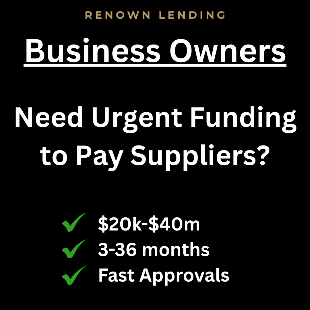 Renown Private Lending Facebook ad