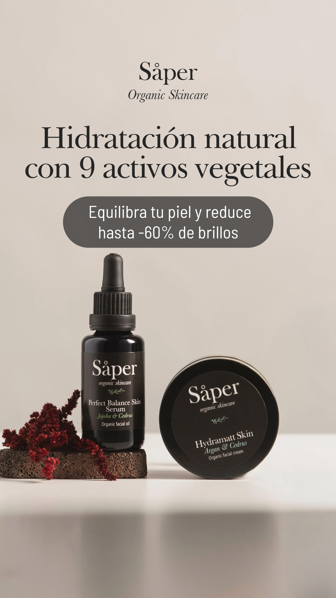 Såper Organic Skincare Facebook ad